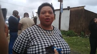 SOUTH AFRICA - KwaZulu-Natal - Nomusa Dube visits a flooded KwaMashu (Videos) (vgL)