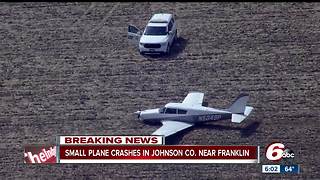 Two injured when plane makes hard landing Johnson County field