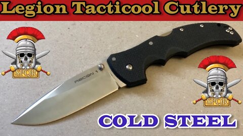 Cold Steel Recon I Satin Spear Point! Like, Share, Subscribe, Comment, SHOUT OUT! Like that button