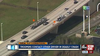 Motorcyclist falls from Tampa overpass after colliding with another motorcycle in fatal hit-and-run