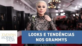 Manu Carvalho comenta os looks e as tendências de moda nos Grammys
