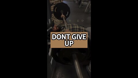 Don’t give up.