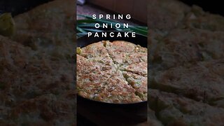 Intuitive Cooking: Spring Onion Pancake #shorts #nomad #cooking #food #asmr #파전 #chef