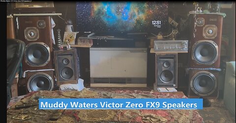 Muddy Waters CD-Victor Zero FX9 Speakers.