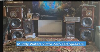 Muddy Waters CD-Victor Zero FX9 Speakers.