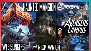 Haunted Mansion/Web Slingers/Avengers Campus w/ Nick Wright | Til Death Podcast | CLIP