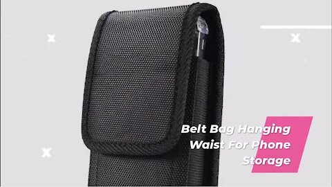 Belt Bag Hanging Waist For Phone Storage. #Men #Beltbag #phone