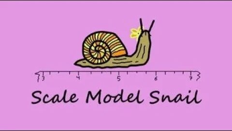 meet the modeler scale model snail