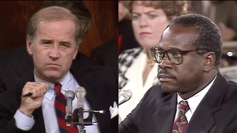 Clarence Thomas Responds To Joe Biden And Senate Committee During Anita Hill Hearings