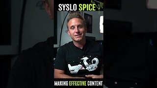 Making Effective Content - Robert Syslo Jr #Shorts