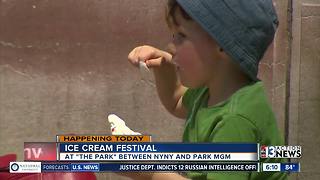 Ice Cream Festival happening on the Strip on Saturday