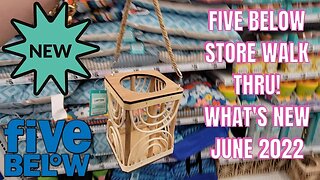 FIVE BELOW | STORE WALK THRU! | NEW ITEMS! #fivebelow