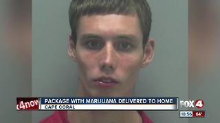 Package with Marijuana Delivered to Cape Coral Home