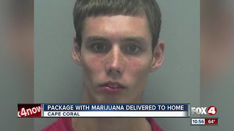 Package with Marijuana Delivered to Cape Coral Home
