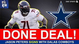 BREAKING: Jason Peters Officially Signs With Dallas Cowboys