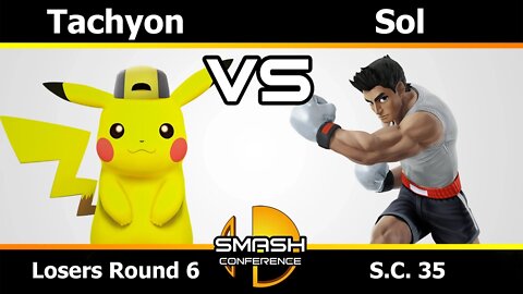 SC35: Tachyon(Pikachu) Vs MVG|Sol(Lil Mac) Losers Round 6