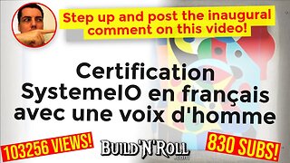 Certification SystemeIO en français avec une voix d'homme