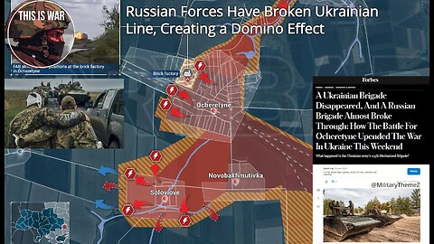 Russian Forces Have Broken Ukrainian Line, Creating a Domino Effect