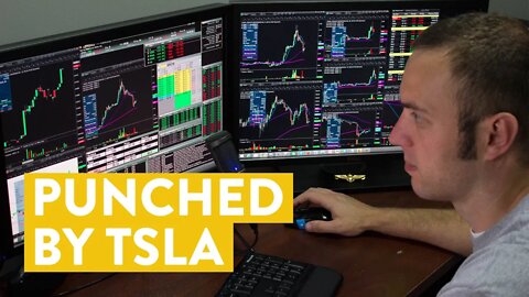 [LIVE] Day Trading | TSLA Punched Me for a $620 Loss...