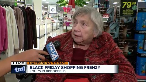 Black Friday shopping: Woman buys socks for veterans, others in need