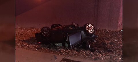 One dead after rollover crash