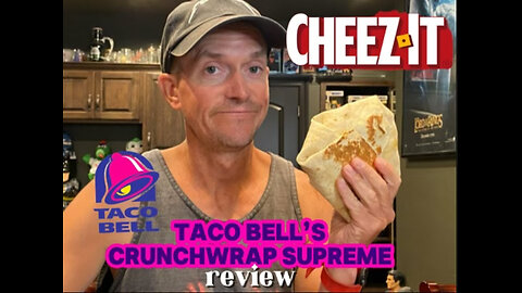 Taco Bell Giant Cheez-It Crunchwrap Supreme