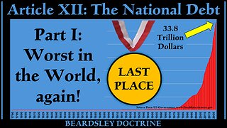 Beardsley Doctrine: Article XII Part I- Worst in the World, again!