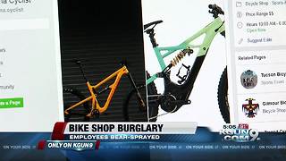 Employees at Bike shop bear-sprayed during robbery