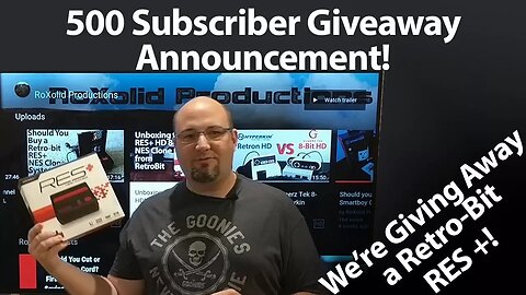 Subscriber Giveaway - Retro-Bit RES + 8-bit HDMI Equipped NES Clone Giveaway