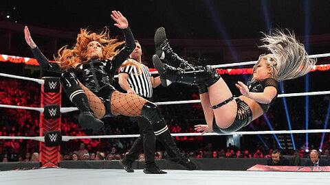Bianca Belair & Liv Morgan vs. Becky Lynch & Doudrop: Raw, Jan. 17, 2022 @WWE