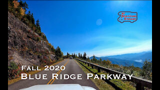Fall 2020 Blue Ridge Parkway, Mt Mitchell, Drive RvAmericanDream