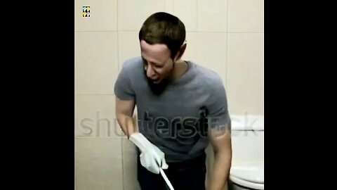 Mark Zuckerberg Cleaning Toilet (AI GENERATED) #markzuckerberg @MundoIa347