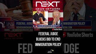 Federal Judge Blocks Bid to End Trump Immigration Policy #shorts
