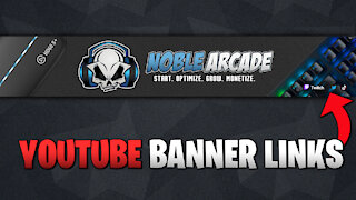 How To Add Links To YouTube Banner