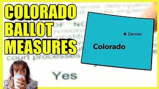 Colorado BALLOT Measure RESULTS 2022 (clip)