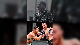 Israel Adesanya Enjoys Violence during Gaethje vs Chandler #Shorts