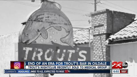 The end of an era for Trout's Nightclub in Oildale