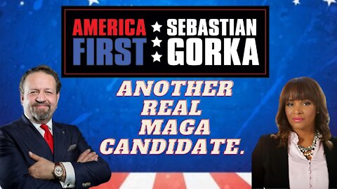 Another real MAGA candidate. Kathy Barnette with Sebastian Gorka on AMERICA First