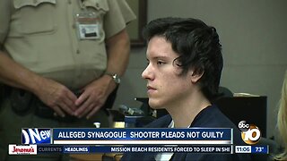 Accused synagogue shooter pleads not guilty in latest arraignment