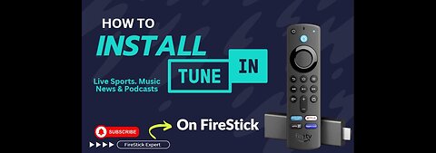 How to Install/Download Tunein Radio App on Firestick Best app for Podcasts