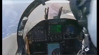Incredible first-person footage of an F/A-18 taking off and landing from the view of the cockpit.