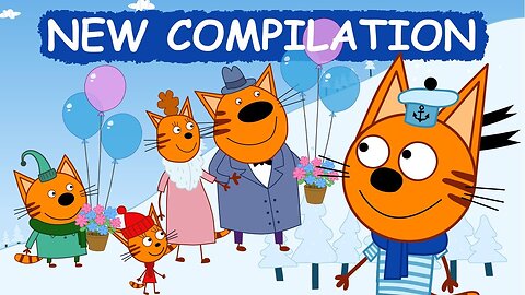 Kid-E-Cats _ NEW Episodes Compilation _ Best cartoons for Kids 2024