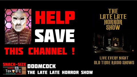 OVERLORD DVD joins us in supporting THE LATE LATE HORROR SHOW after demonetization