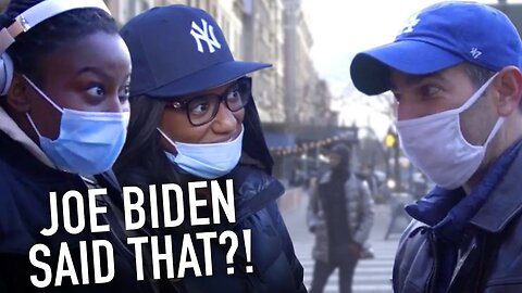 New Yorkers SHOCKED by These REAL Joe Biden Racist Quotes