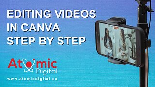 A step by step tutorial on how to edit videos in Canva