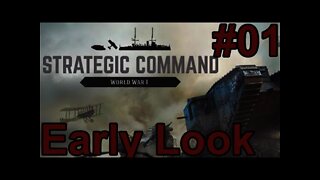 Strategic Command: World War I - 01 Early Look - Opening moves