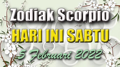Ramalan Zodiak Scorpio Hari Ini Sabtu 5 Februari 2022 Asmara Karir Usaha Bisnis Kamu!