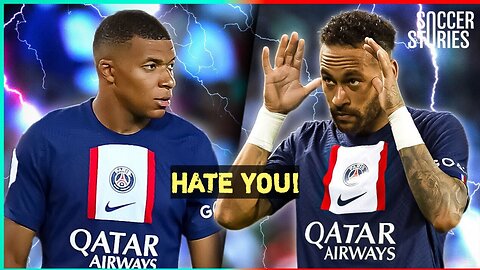 Why Naymar and Mbappe HATE each other. Brazilian vs France.