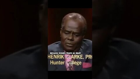 Prof. John Henrik Clarke - Egypt and Historians