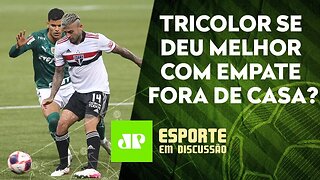 Empate na 1ª FINAL torna São Paulo MAIS FAVORITO que o Palmeiras? | ESPORTE EM DISCUSSÃO - 21/05/21